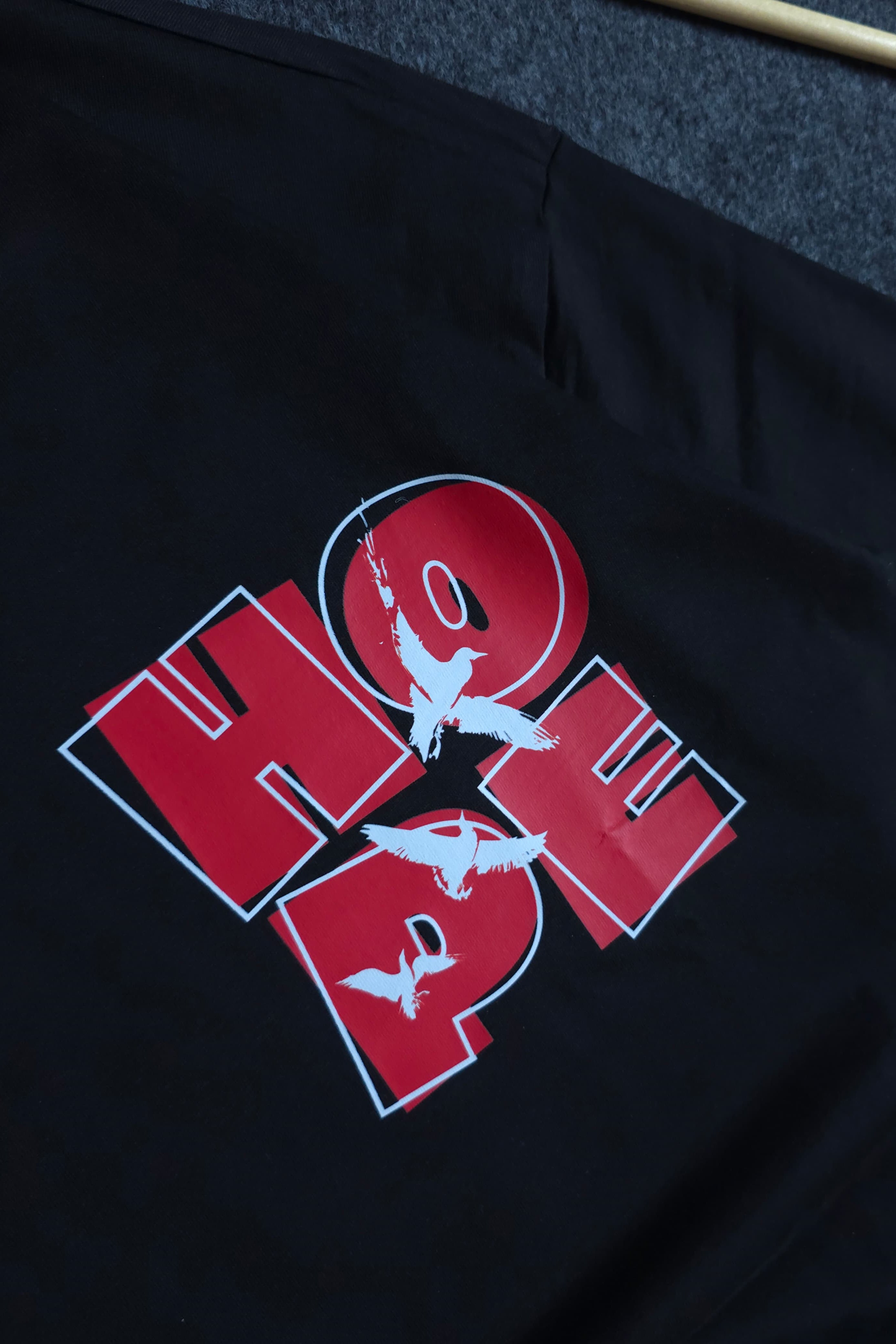 Hope Flying Bird - Drop Shoulder T-shirt