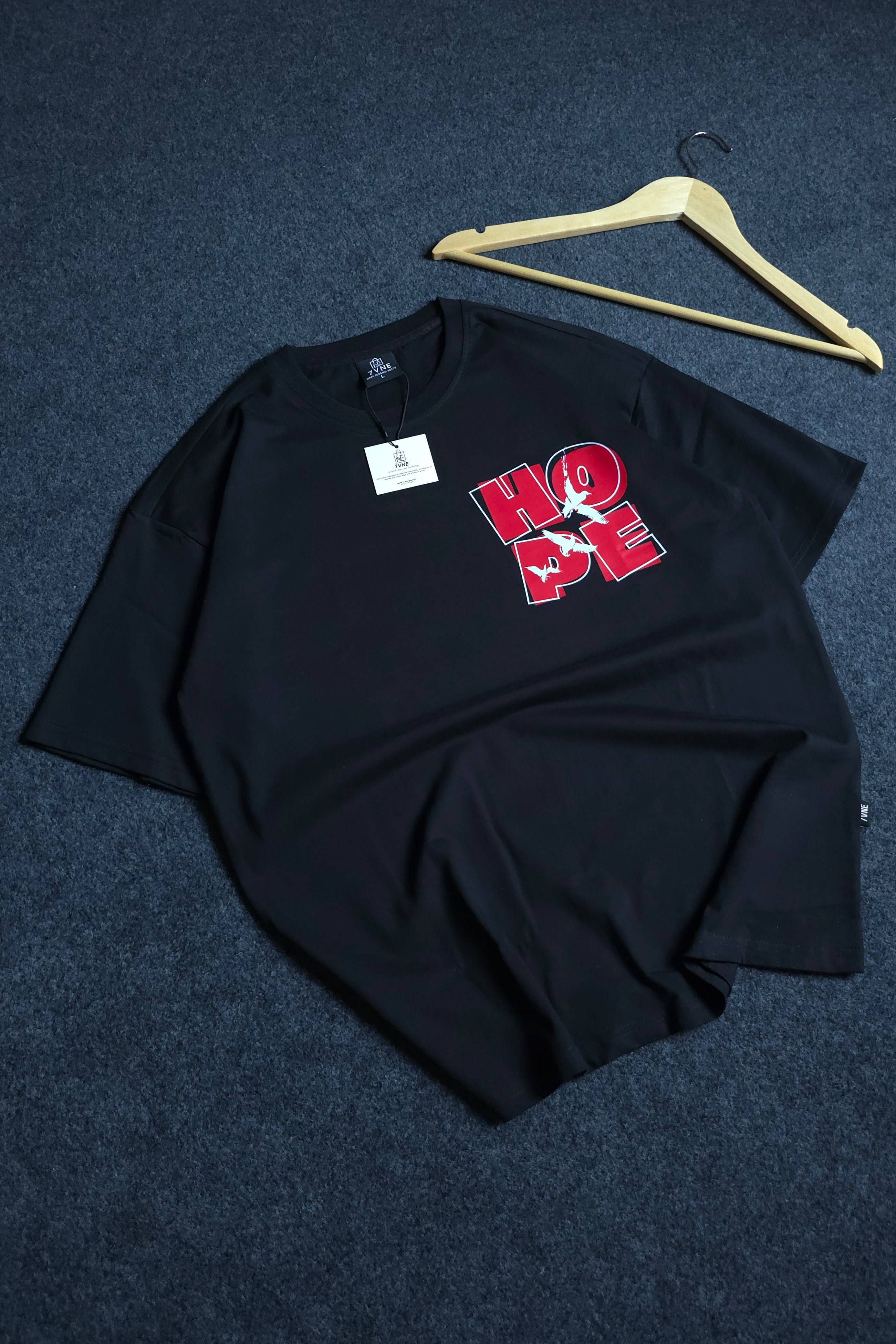 Hope Flying Bird - Drop Shoulder T-shirt