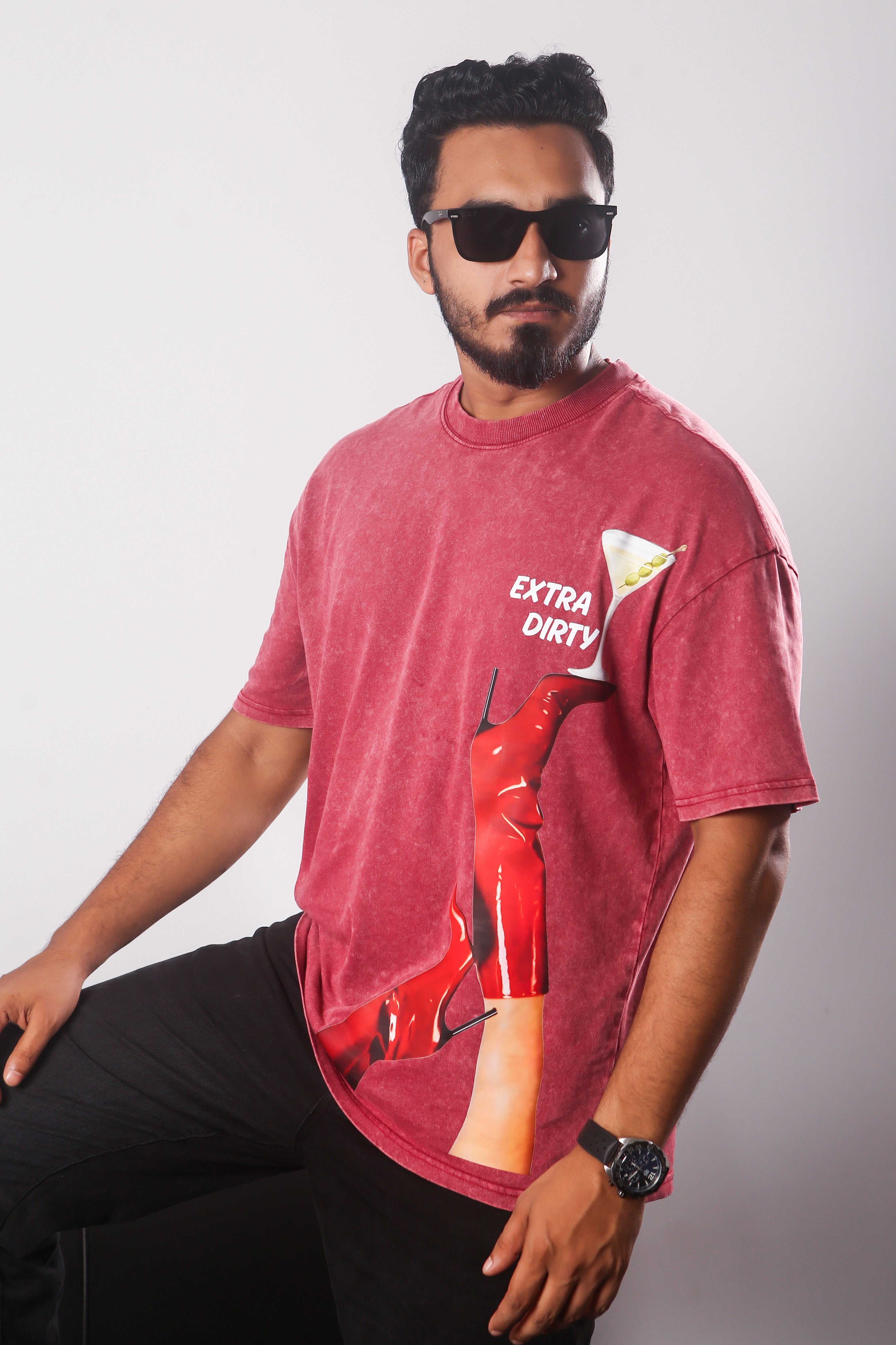 Extra Dirty - Drop Shoulder T-Shirt