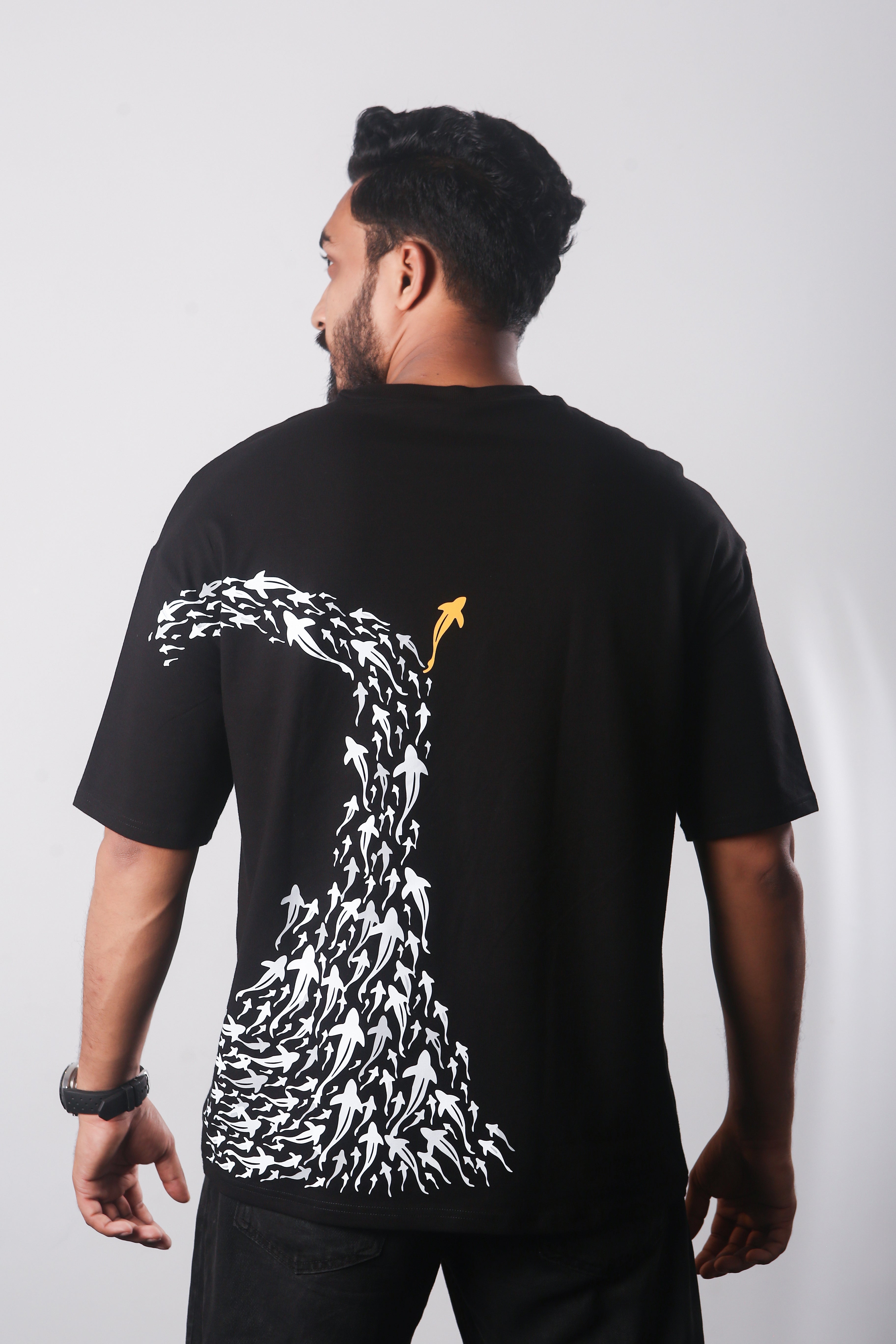 Fish Conceptual - Drop Shoulder T-shirt