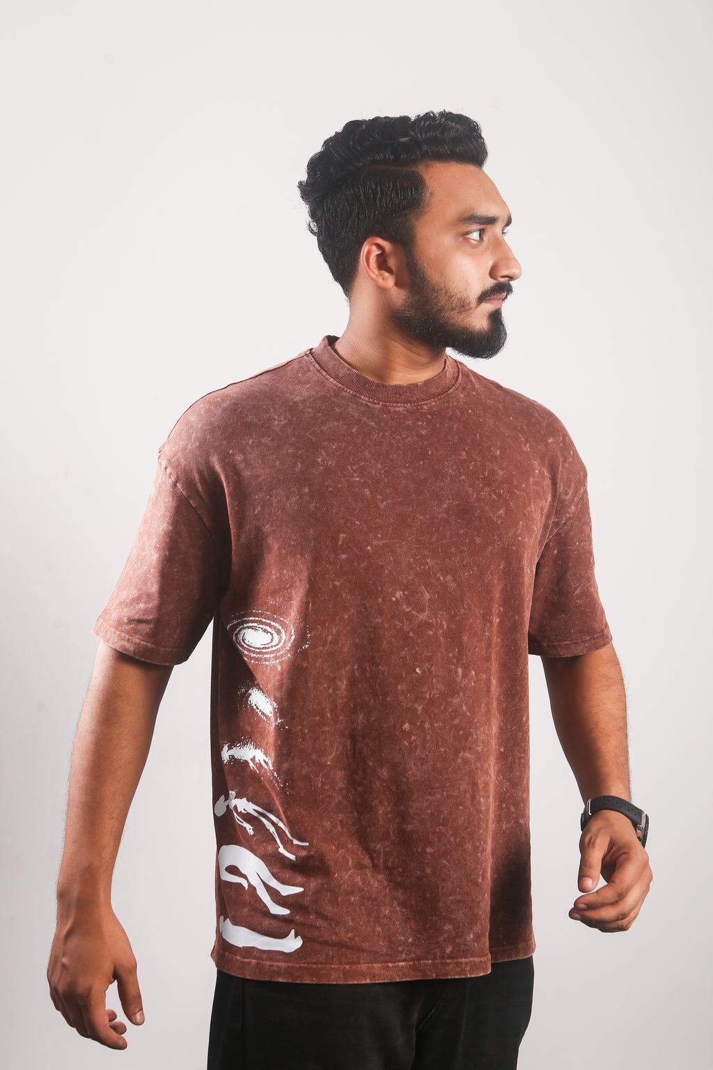 Human to Galaxy - Drop Shoulder T-shirt