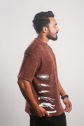 Human to Galaxy - Drop Shoulder T-shirt