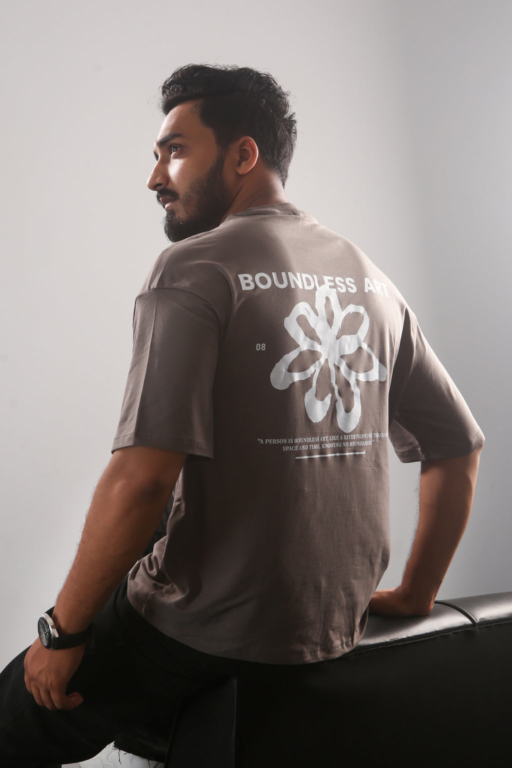Boundless Art - Drop Shoulder T-shirt (L size only)