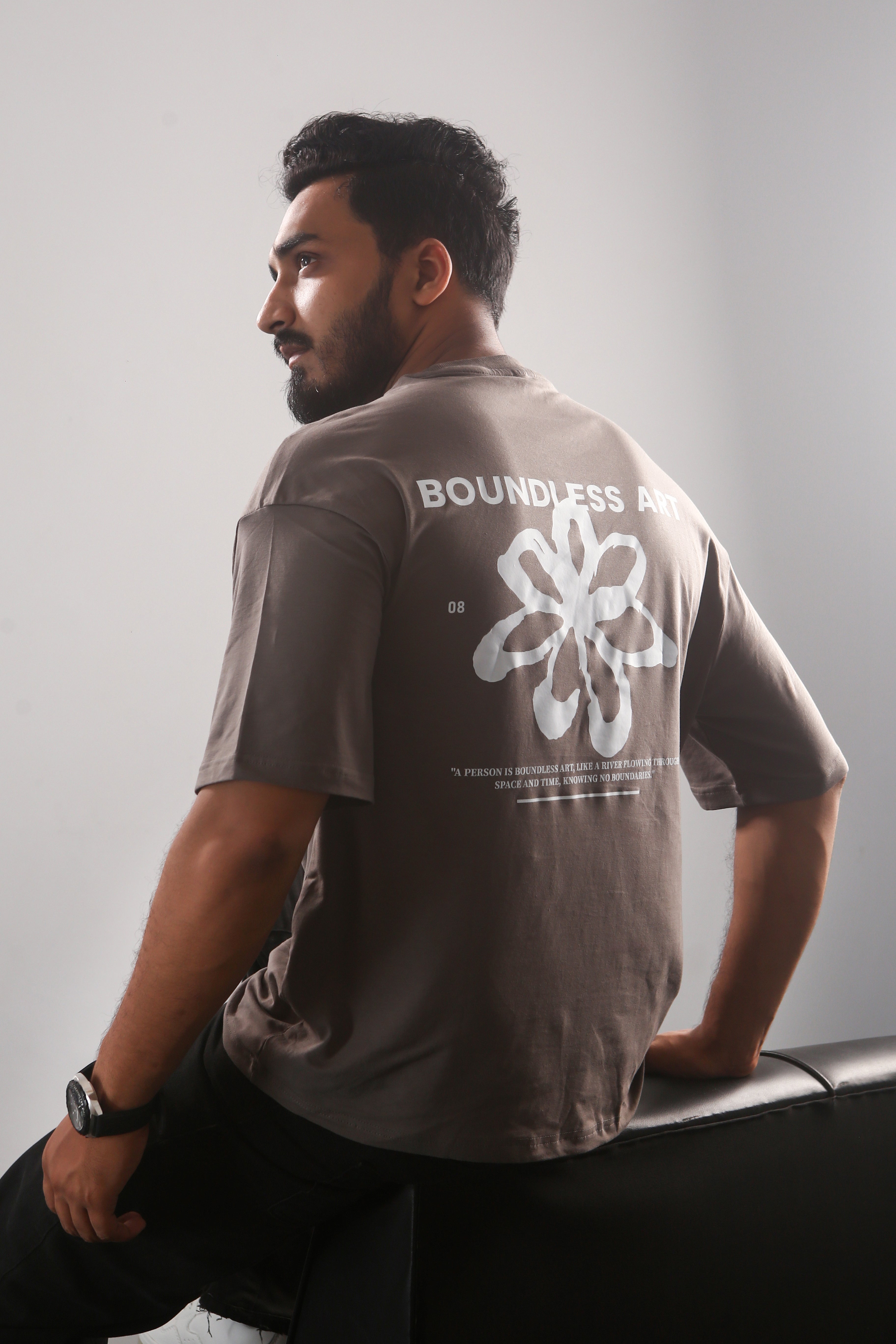 Boundless Art - Drop Shoulder T-shirt (L size only)
