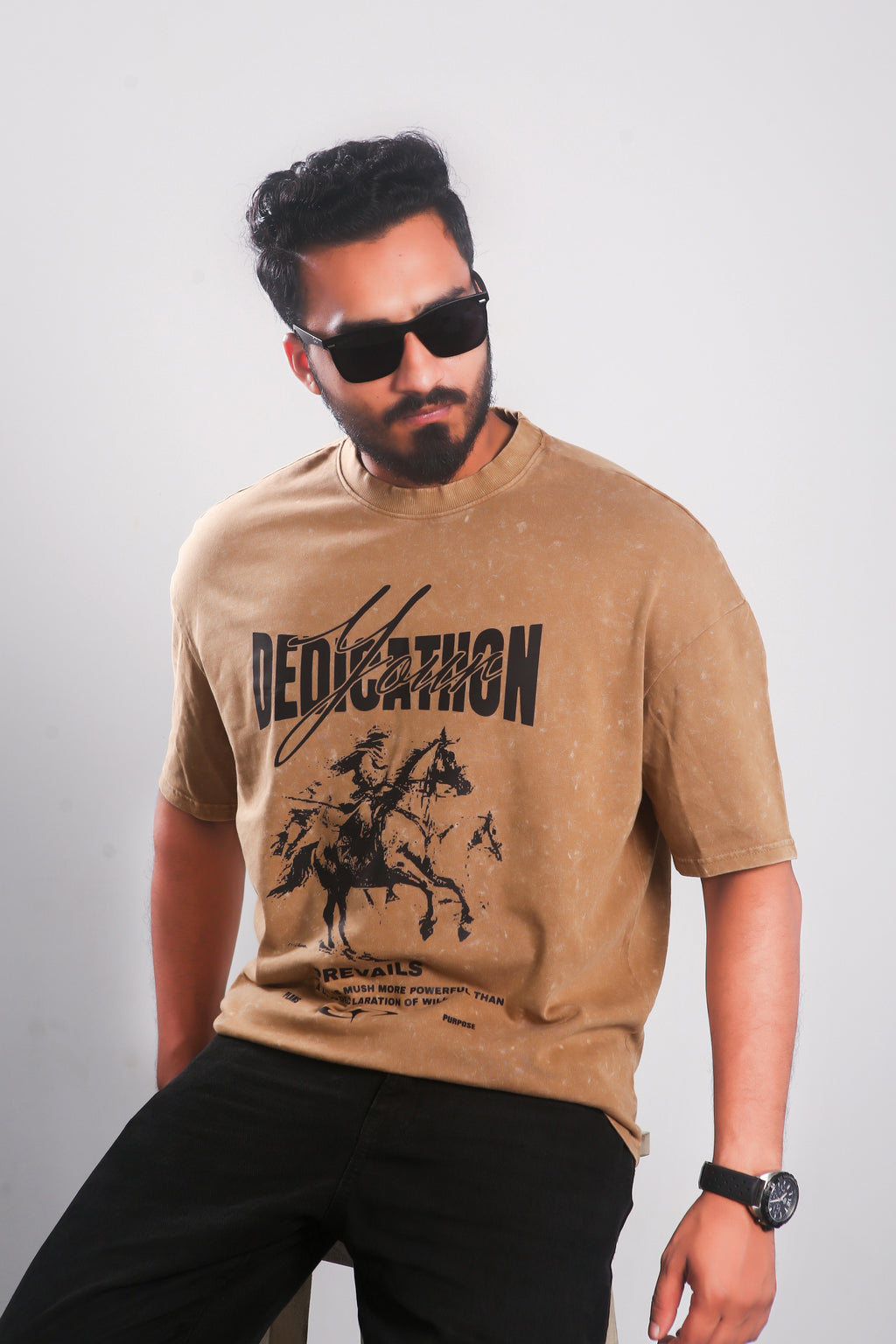 Your Dedication - Drop Shoulder T-shirt 🐎