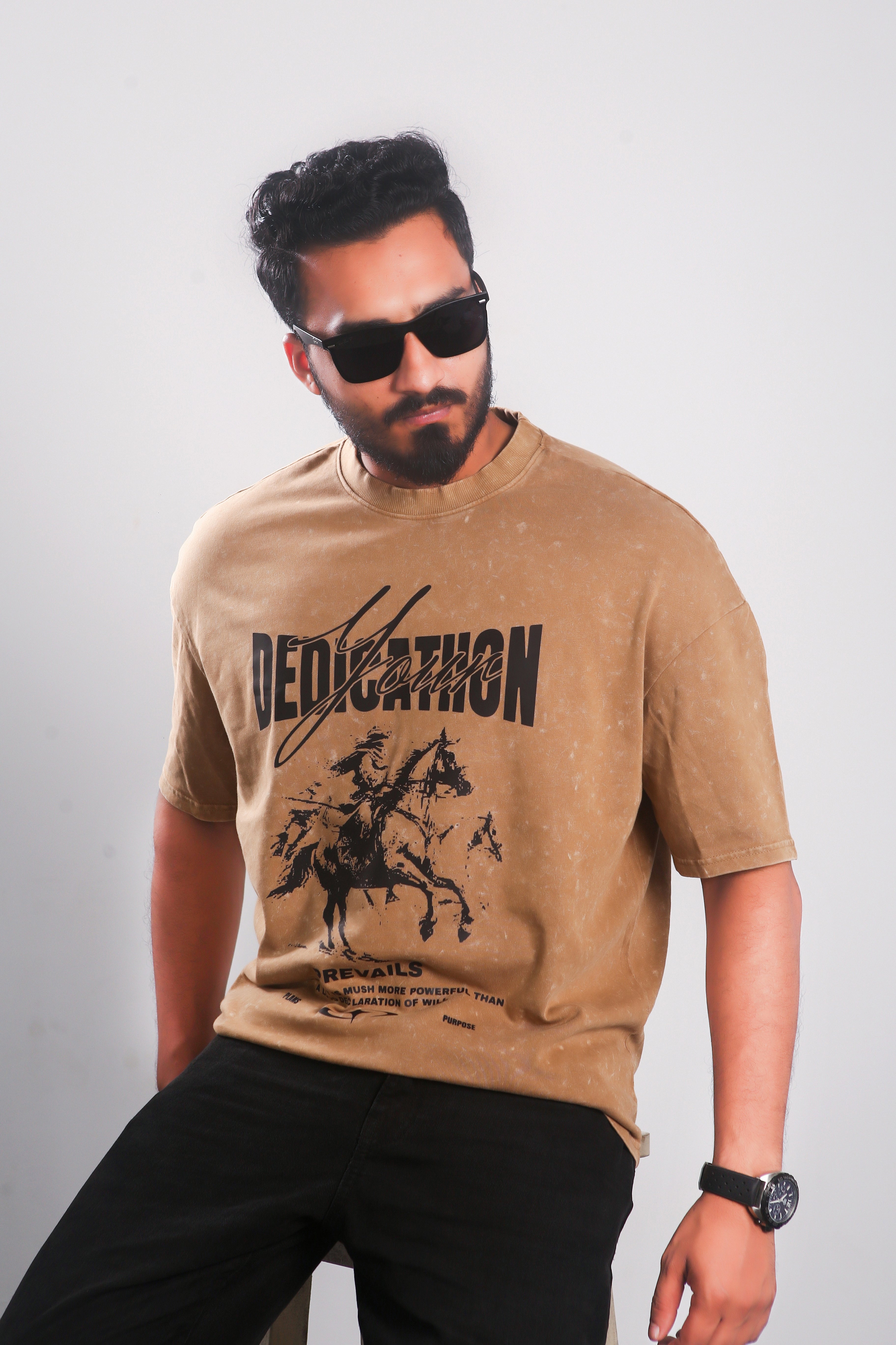 Your Dedication - Drop Shoulder T-shirt 🐎