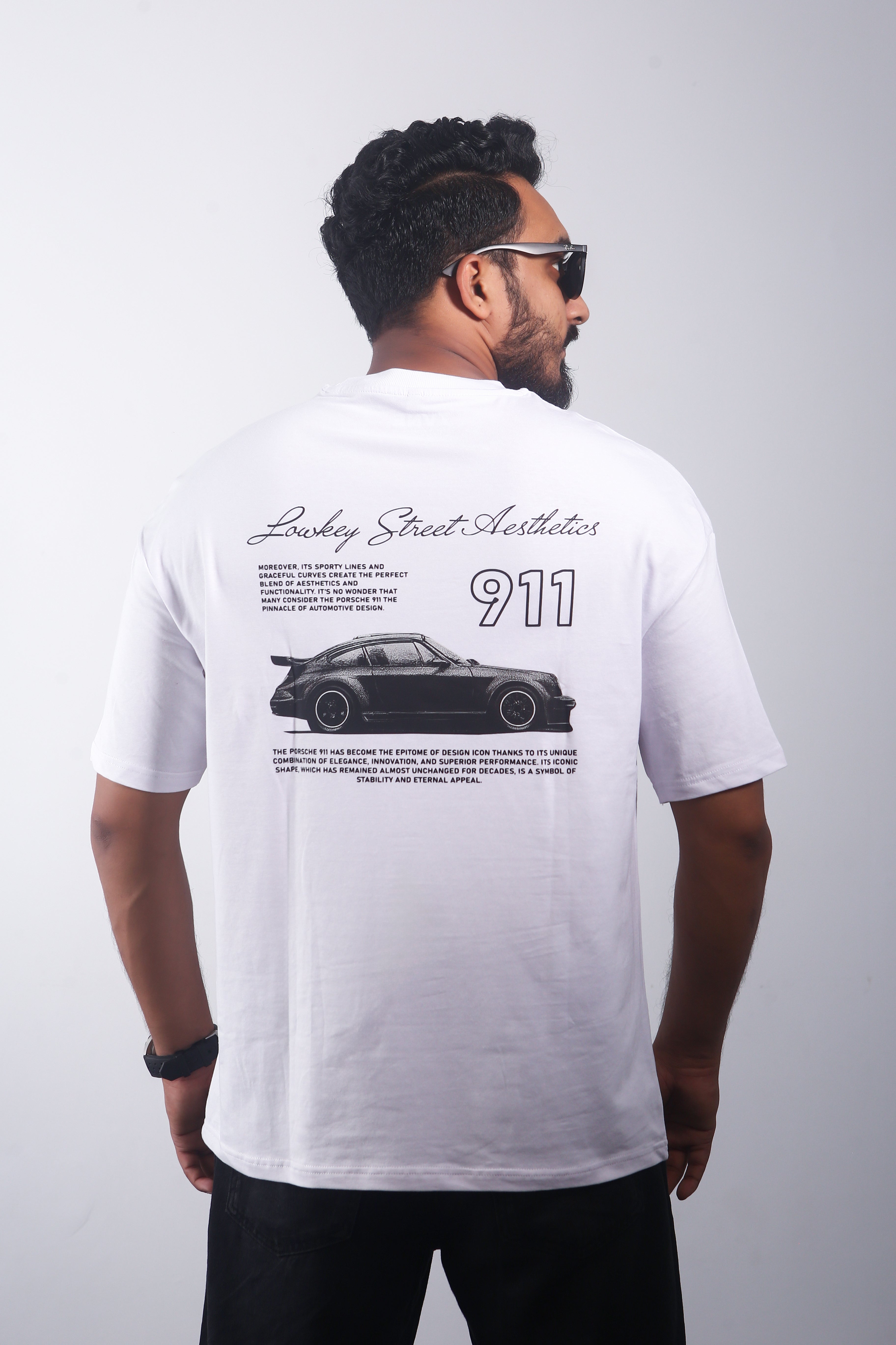 THE PORSCHE 911 - Drop Shoulder T-shirt (XL size only)