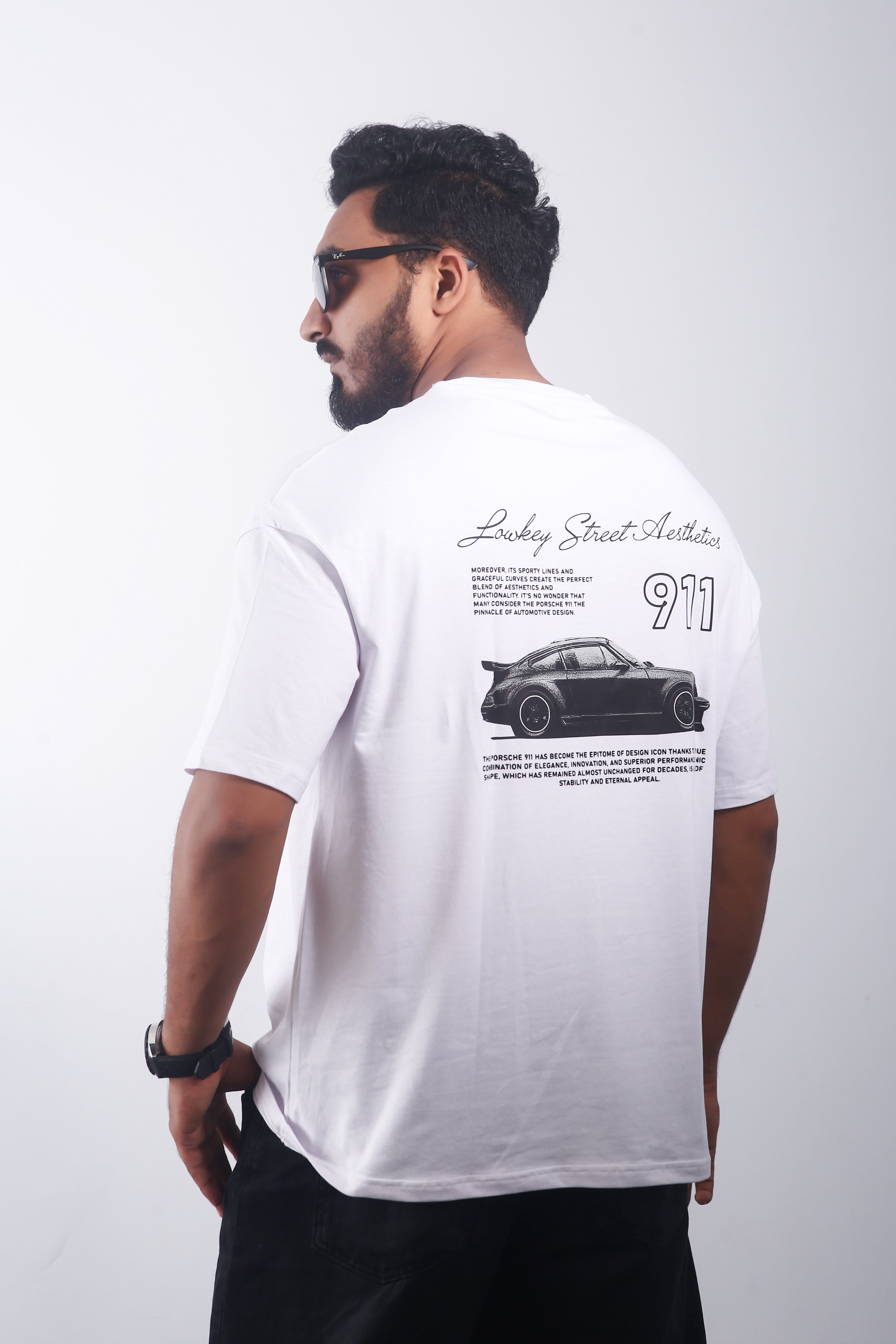 THE PORSCHE 911 - Drop Shoulder T-shirt (XL size only)