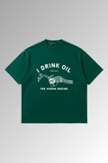I DRINK OIL - Drop Shoulder T-shirt