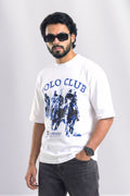 POLO CLUB - Drop Shoulder T-shirt